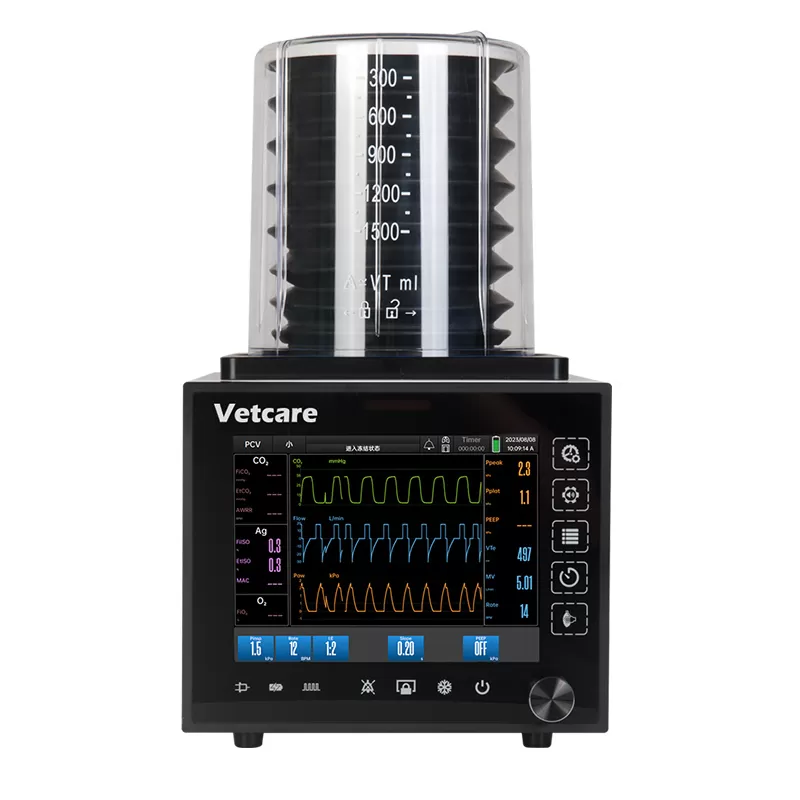 Veterinary Anesthesia Ventilator Model: iVvet-7